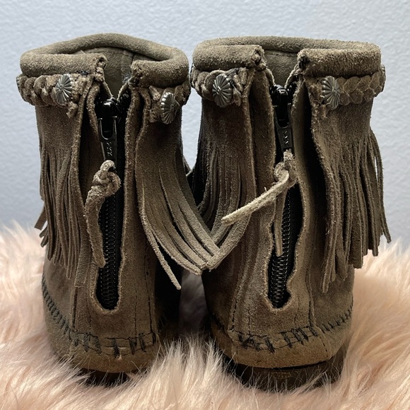 Minnetonka Fringe Ankle Boot - Picture 3 of 4